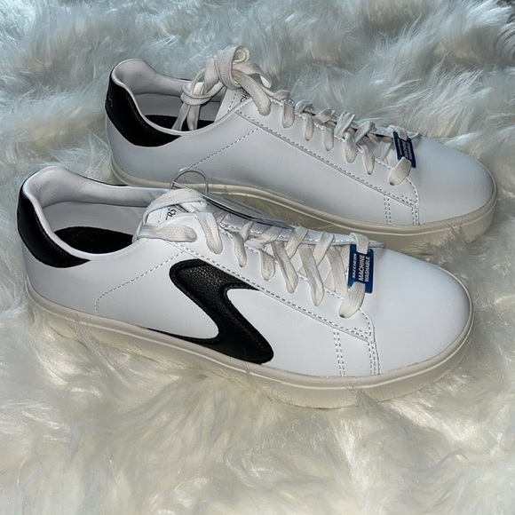 🆕 Skechers Court Classics Eden LX Beaming Glory White/Black  Women’s Shoes Sz 8 - Picture 3 of 15